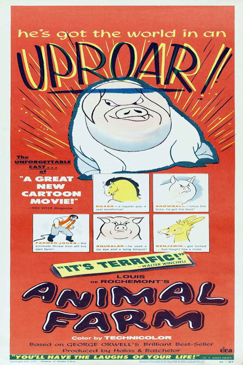 Anthony's Film Review - Animal Farm (1954)